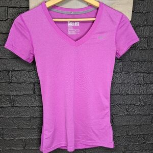 Nike Dri-fit T-shirt, purple, xs